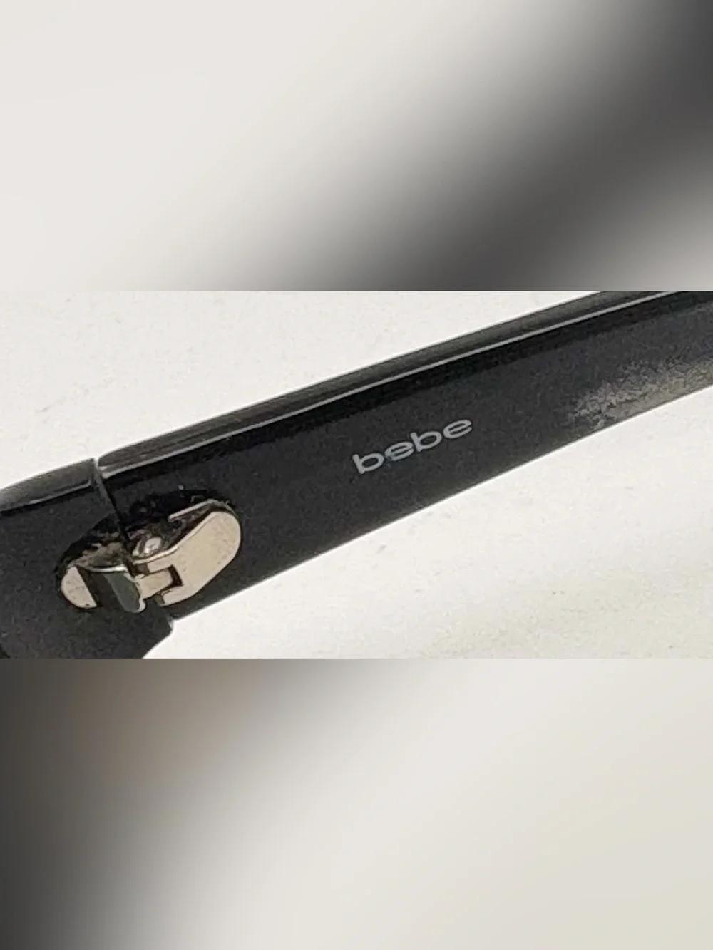 Bebe BB7049 Black Oval Sunglasses Frames Only